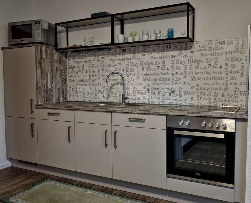 Fewo Johan - Ideal Fuer 1-2 Personen, Eigene Terrasse Hamm  Dış mekan fotoğraf