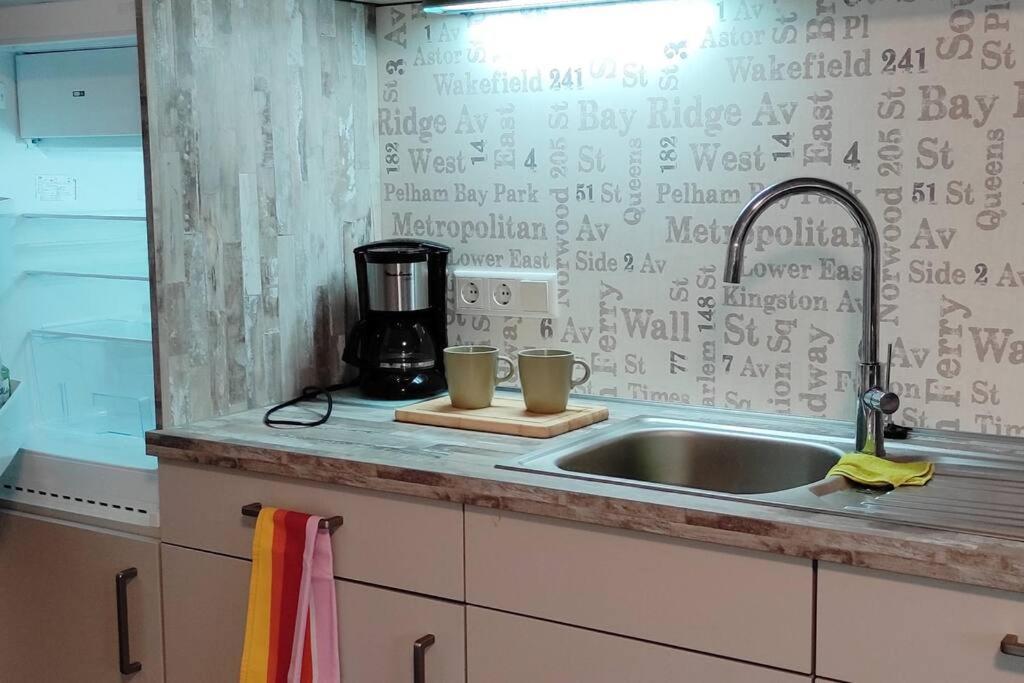 Fewo Johan - Ideal Fuer 1-2 Personen, Eigene Terrasse Hamm  Dış mekan fotoğraf
